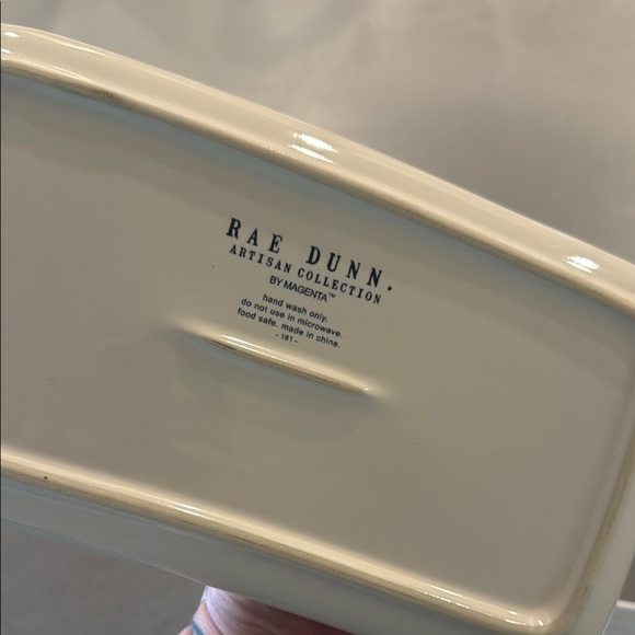 Rae Dunn White Chip and Dip Set - Picture 2 of 2